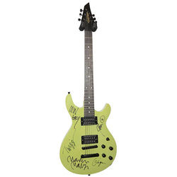 Marilyn Manson & the Spooky Kids Band Signed Guitar loading=