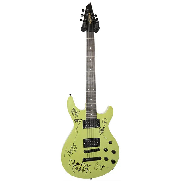 Marilyn Manson & the Spooky Kids Band Signed Guitar