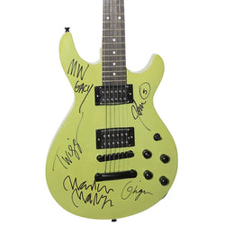 Marilyn Manson & the Spooky Kids Band Signed Guitar loading=