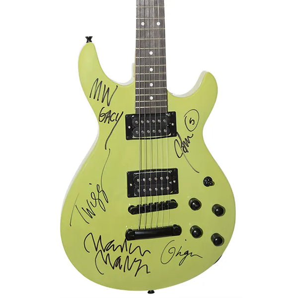Marilyn Manson & the Spooky Kids Band Signed Guitar
