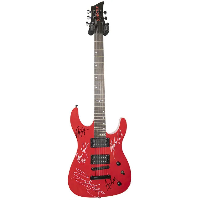 Matchbox Twenty Band Signed Guitar