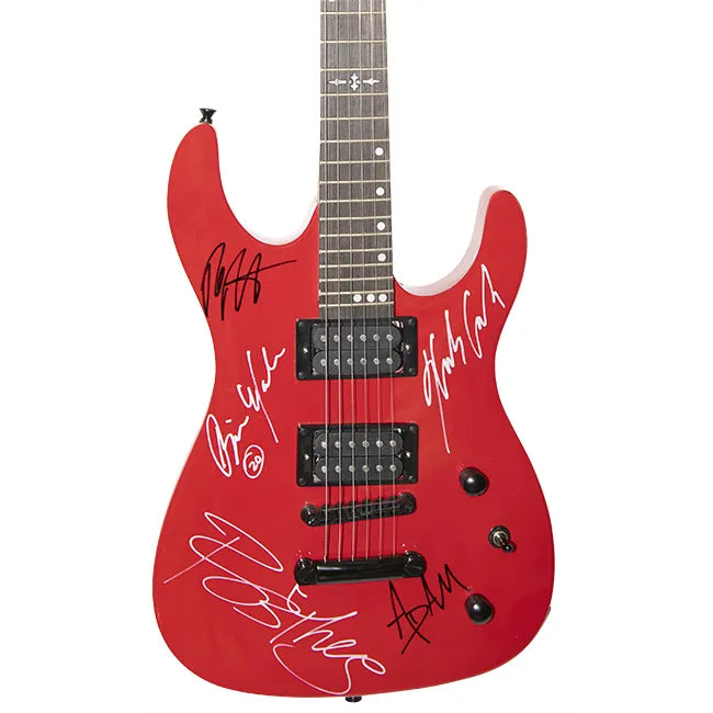 Matchbox Twenty Band Signed Guitar