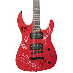 Matchbox Twenty Band Signed Guitar loading=