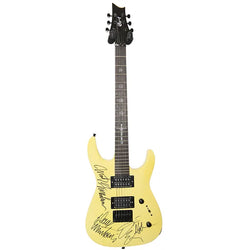 Megadeth Band Signed Guitar loading=