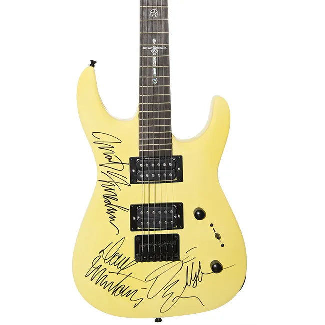 Megadeth Band Signed Guitar