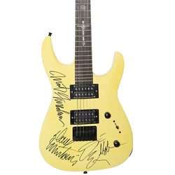 Megadeth Band Signed Guitar loading=