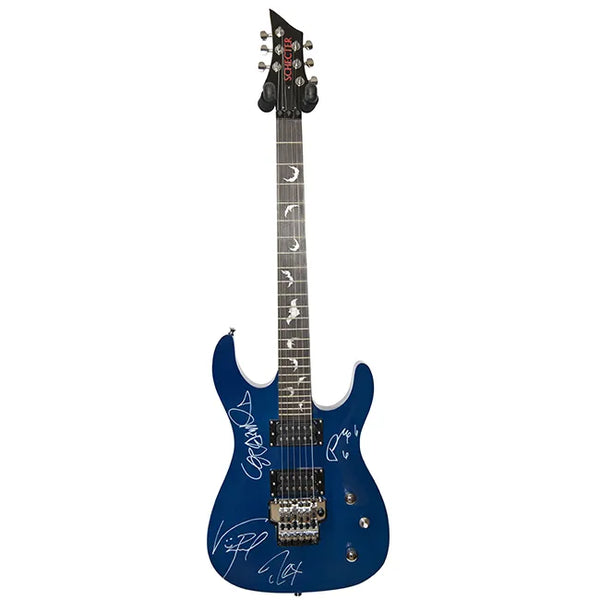 Pantera Band Signed Custom Guitar