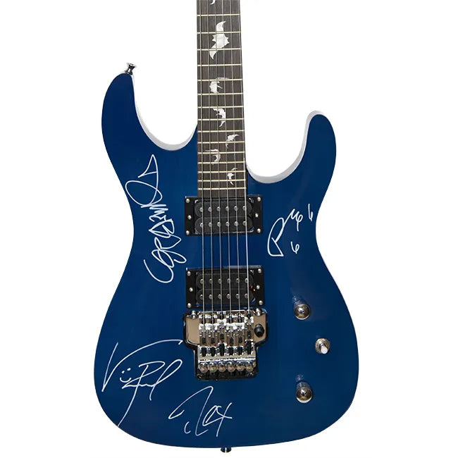 Pantera Band Signed Custom Guitar