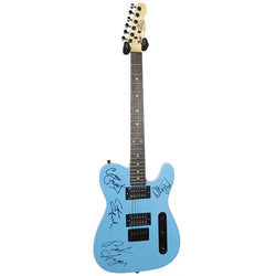 Bob Seger And The Silver Bullet Band Signed Guitar loading=