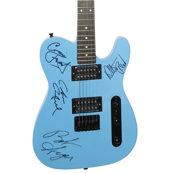 Bob Seger And The Silver Bullet Band Signed Guitar