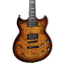Styx Band Signed Guitar loading=