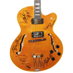 Supertramp Band Signed Guild Guitar loading=