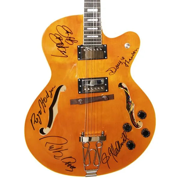 Supertramp Band Signed Guild Guitar
