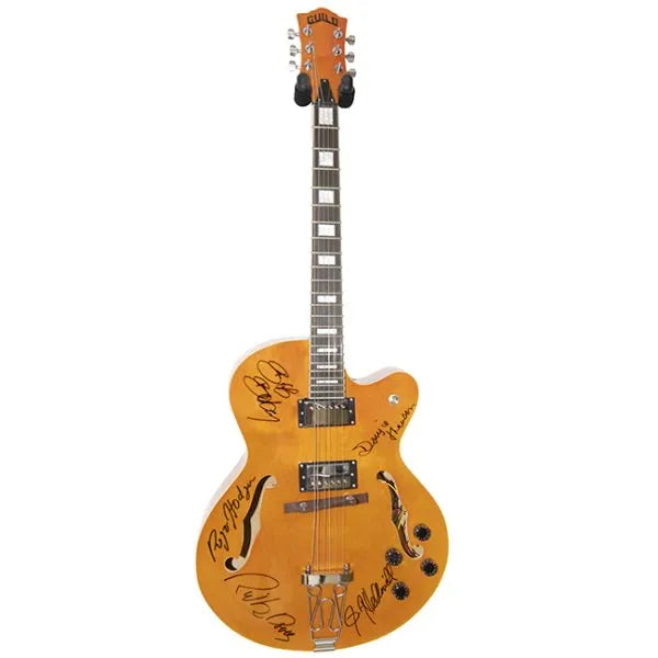Supertramp Band Signed Guild Guitar