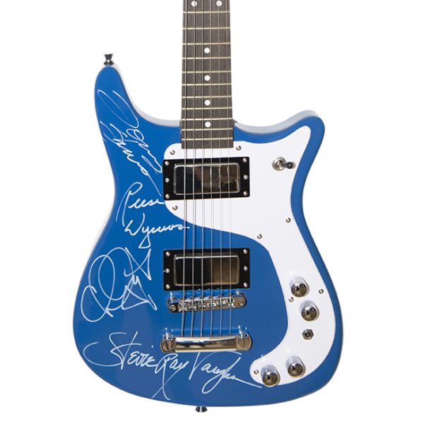 Stevie Ray Vaughan & Double Trouble Signed Guitar - Zion Graphic Collectibles