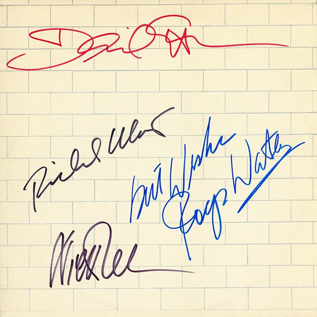 Pink Floyd Autographed LP