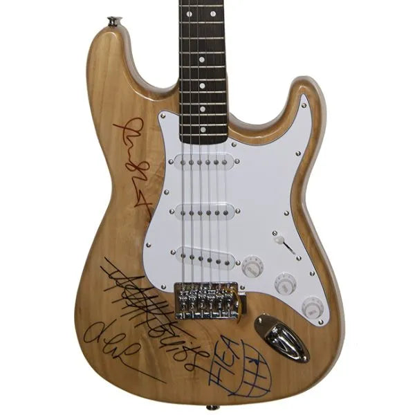 Red Hot Chilli Peppers Autographed guitar