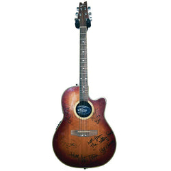 The Rolling Stones Band signed Guitar loading=