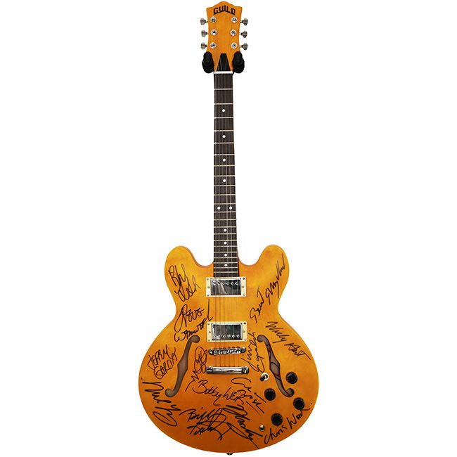 The Grateful Dead – Crosby Stills Nash & Young – Traffic Band Signed Tour Guitar - Zion Graphic Collectibles