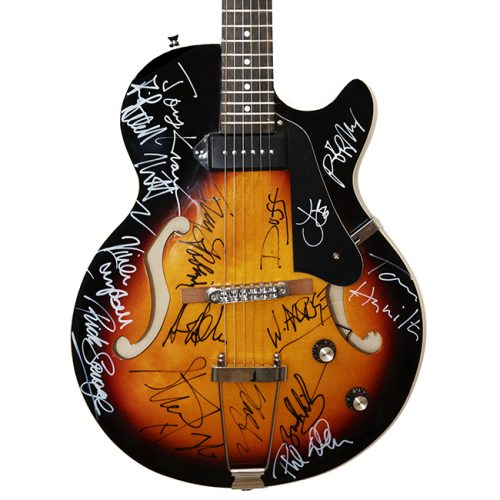 Tour Guitar Signed by Guns n Roses, Def Leppard & Aerosmith
