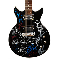 Counting Crows – Weezer – The Wallflowers Band Tours Signed Guitar loading=