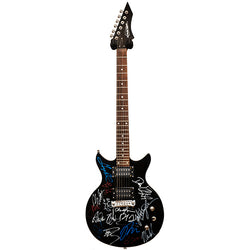 Counting Crows – Weezer – The Wallflowers Band Tours Signed Guitar loading=