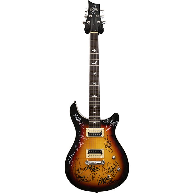 Foo Fighters – Social Distortion – Arctic Monkeys Band Autographed Guitar - Zion Graphic Collectibles