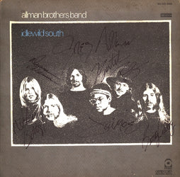 Allman Brothers Band Autographed LP loading=