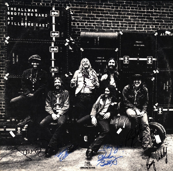 Allman Brothers Autographed LP