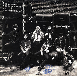 Allman Brothers Autographed LP loading=
