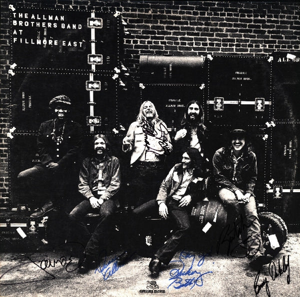 Allman Brothers Autographed LP