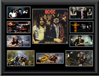 AC/DC  Autographed Lp Highway to Hell loading=