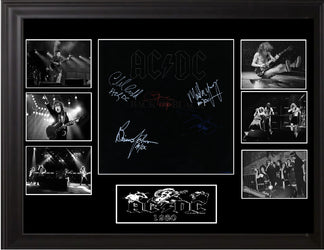 AC/DC Autographed LP "Back In Black" loading=