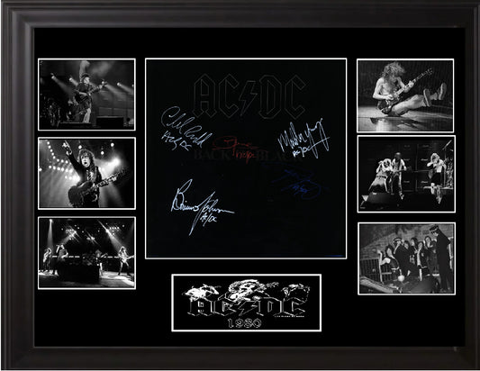 AC/DC Autographed LP "Back In Black"