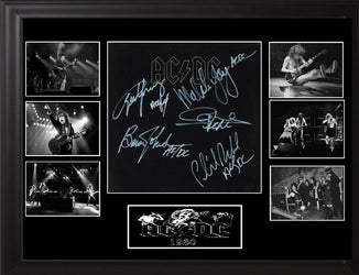 AC/DC Autographed LP "Back In Black" loading=