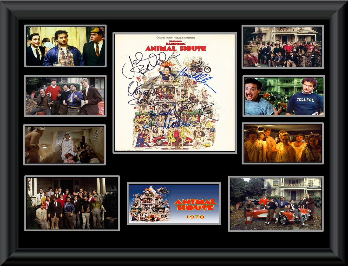 Animal House Cast Signed Album