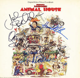 Animal House Cast Signed Album loading=