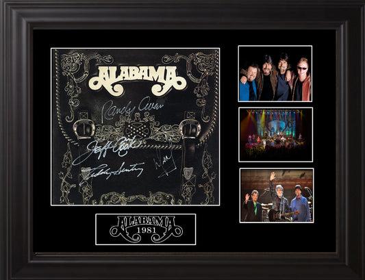Alabama Autographed lp