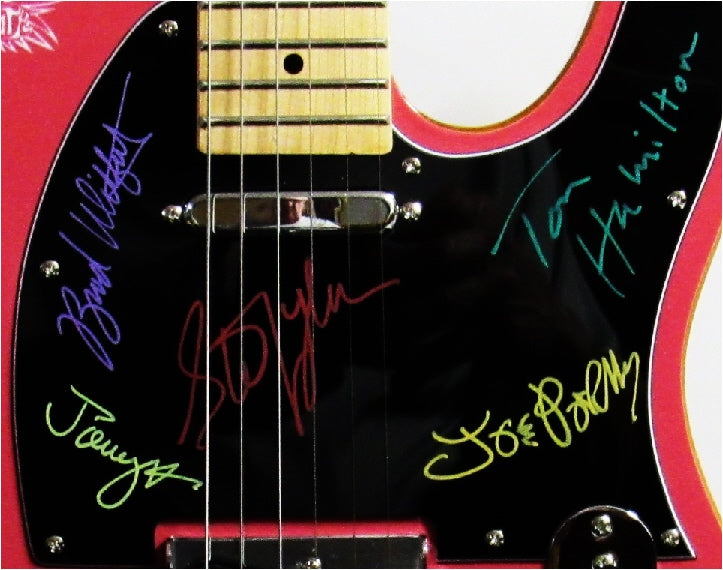 Aerosmith Autographed Custom Guitar - Zion Graphic Collectibles