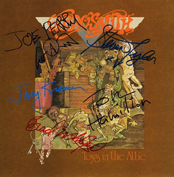 Aerosmith Framed Autographed Lp "Toys In The Attic" loading=