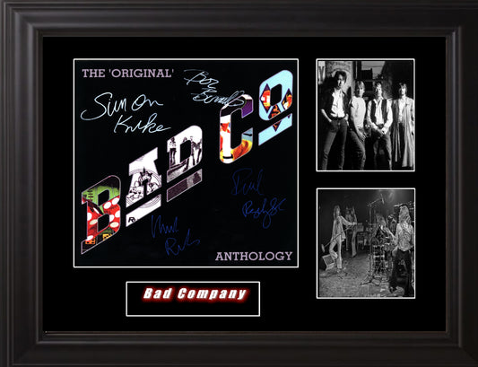 Bad Company Autographed LP