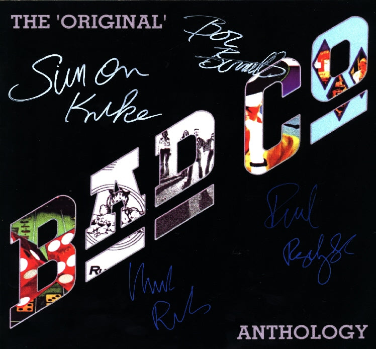 Bad Company Autographed LP