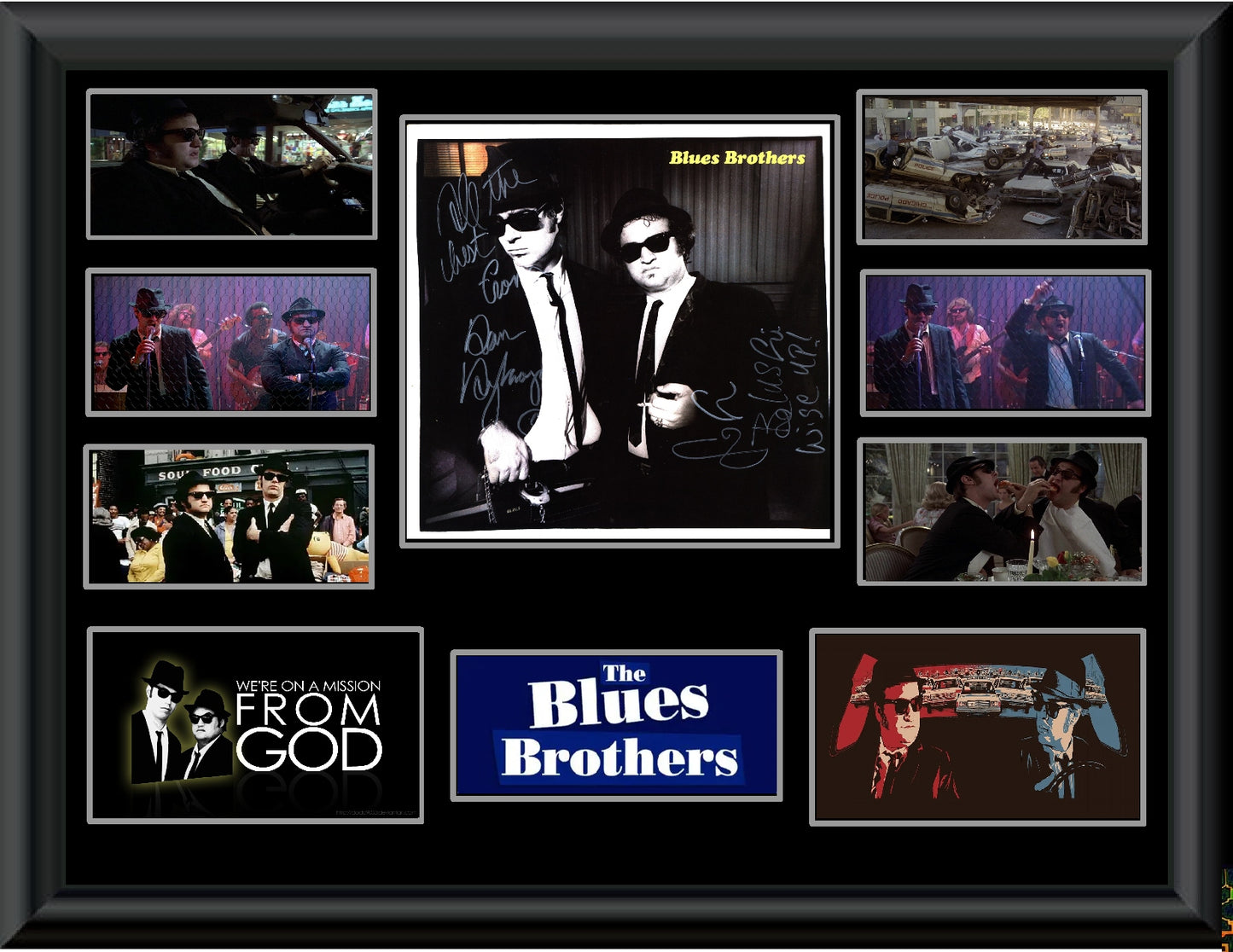 Blues Brothers Band Signed Album