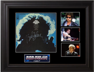 Bob Dylan Autographed LP loading=