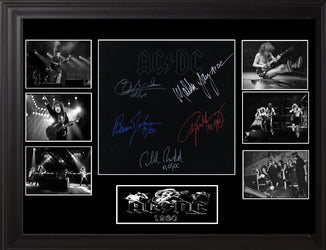 AC/DC Autographed LP "Back In Black" loading=