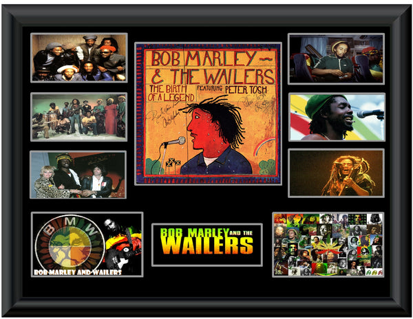 Bob Marley Autographed LP - Zion Graphic Collectibles