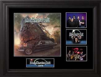 Blue Oyster Cult Signed LP – Framed Band Autographs loading=