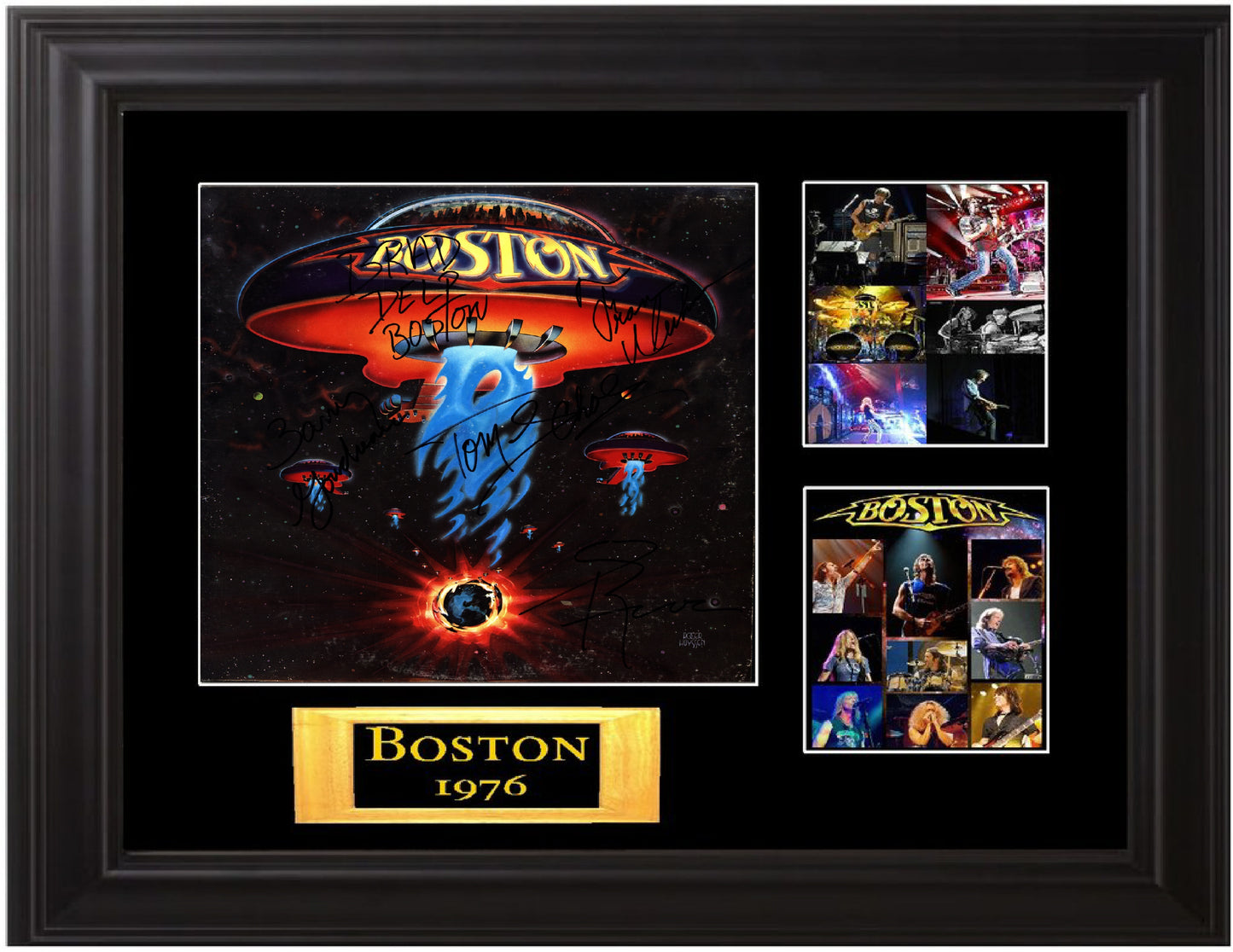 Boston Autographed LP