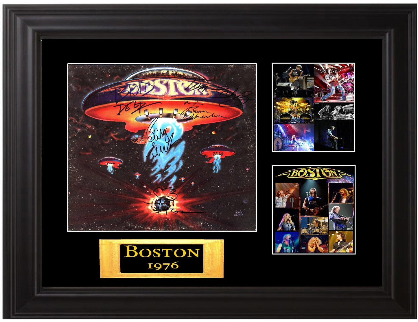 Boston Autographed LP
