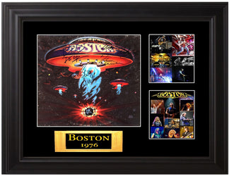 Boston Autographed LP loading=